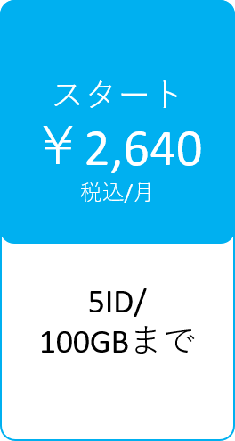 Ni＋どこでもストレージ　スタートプラン